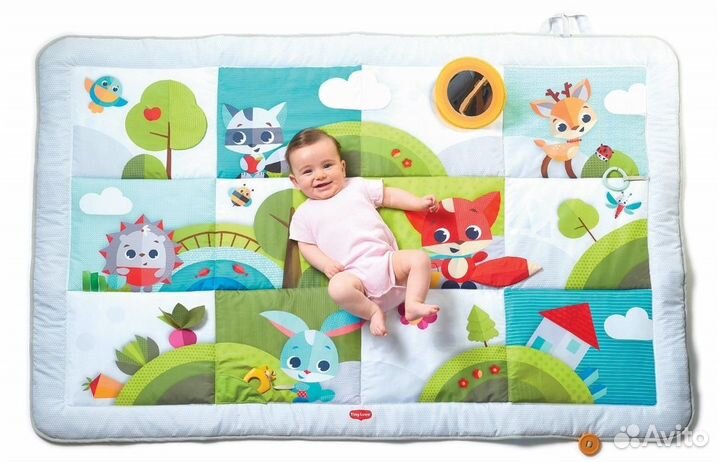 Развивающий коврик tiny love солнечная полянка