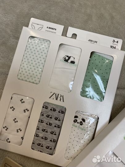 Трусики Zara для девочки 3-4 года (104)