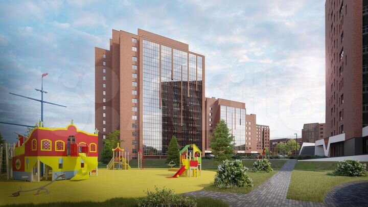 2-к. квартира, 53,2 м², 4/14 эт.