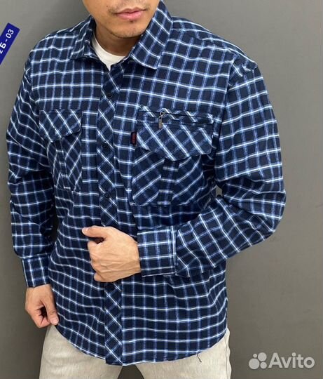 Рубашка для мужчин 50р до 58 размер