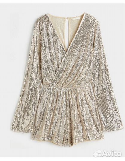 Комбинезон вечерний H&M с пайетками новый