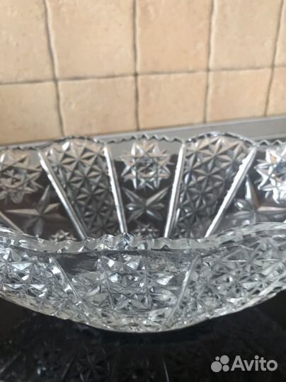 Ваза хрустальная СССР