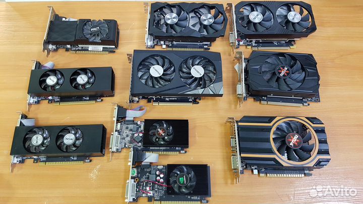 Видеокарты под ремонт / лот