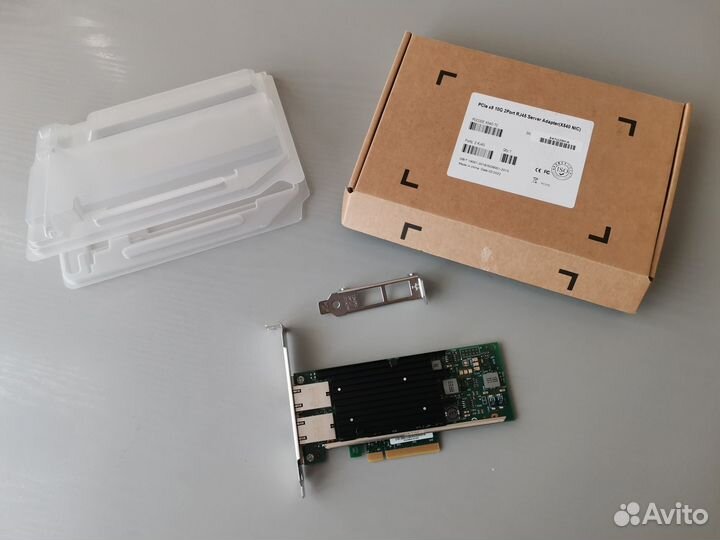 Сетевой адаптер Intel X540-T2