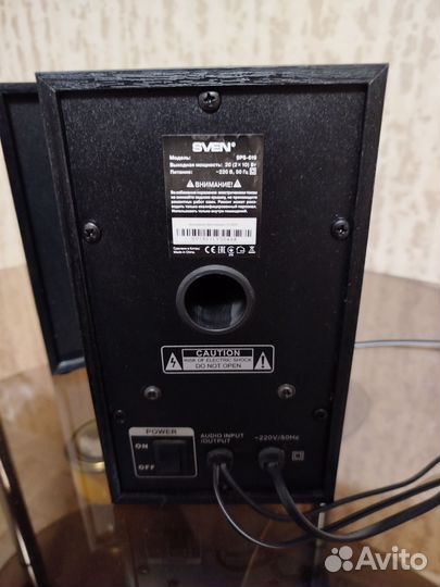 Колонки sven SPS-619 серебристый