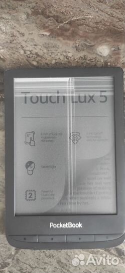 Эл. книга Pocketbook touch lux 5 (pb 628), pb 614