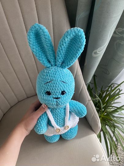 Мягкая игрушка Вязаный заяц