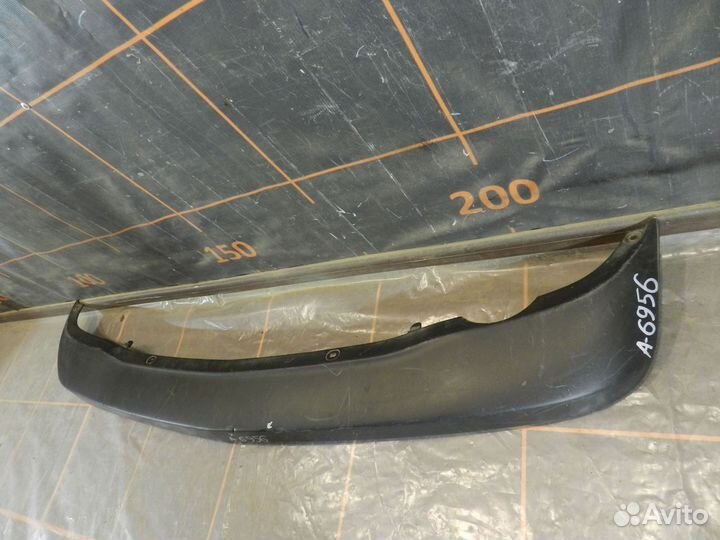 Спойлер бампера заднего - Opel Astra J