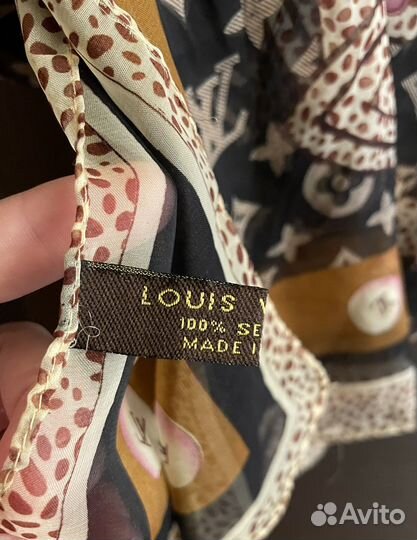 Louis vuitton шарф женский