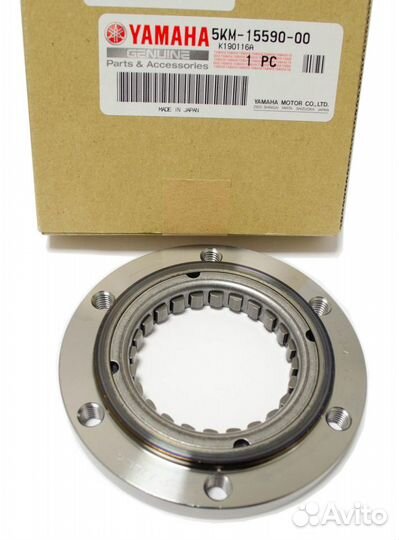 Муфта стартера yamaha grizzly 5KM-15590-00-00 ориг