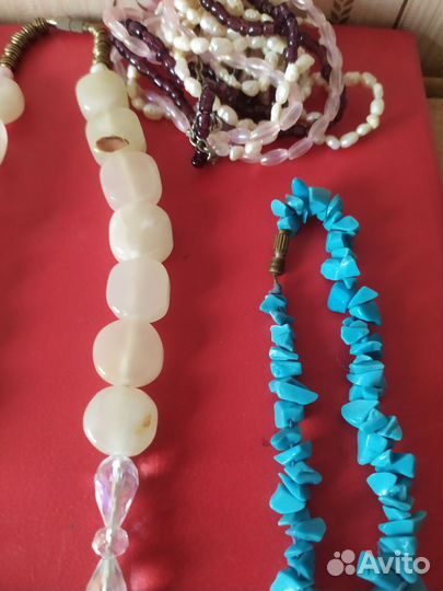 Бусы из натуральных камней СССР