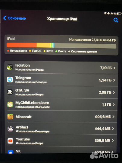 «обмен-продажа» iPad mini 5 64gb