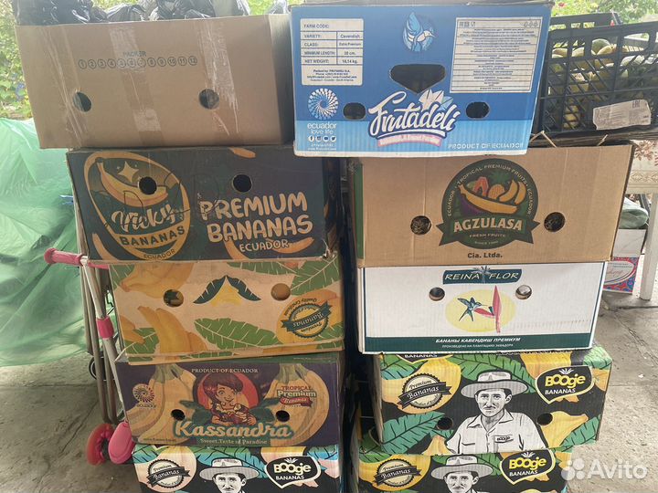 Ящики из под банана