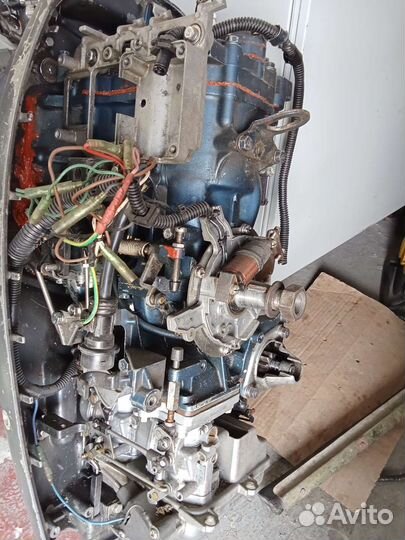 Лодочный мотор Yamaha 55 2T в разбор