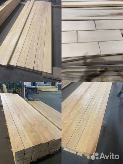 Планкен лиственница,погонаж