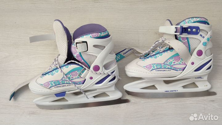 Коньки - детские, раздвижные, тренировочные