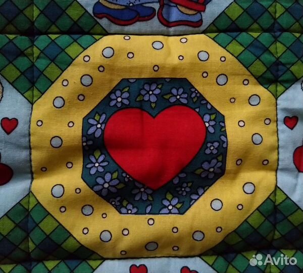 Теплое одеяло ручной работы