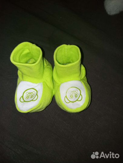 Пинетки и носочки теплые пакетом #17