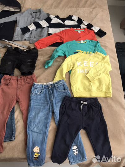 Пакет одежды на мальчика 3-5 лет