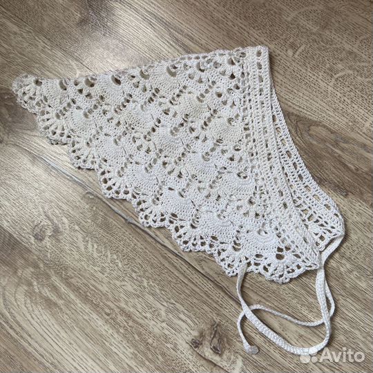 Косынка вязаная