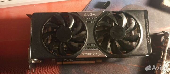 Nvidia Geforce GTX 760 2G evga