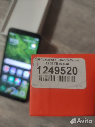 Телефон xiaomi Redmi S2