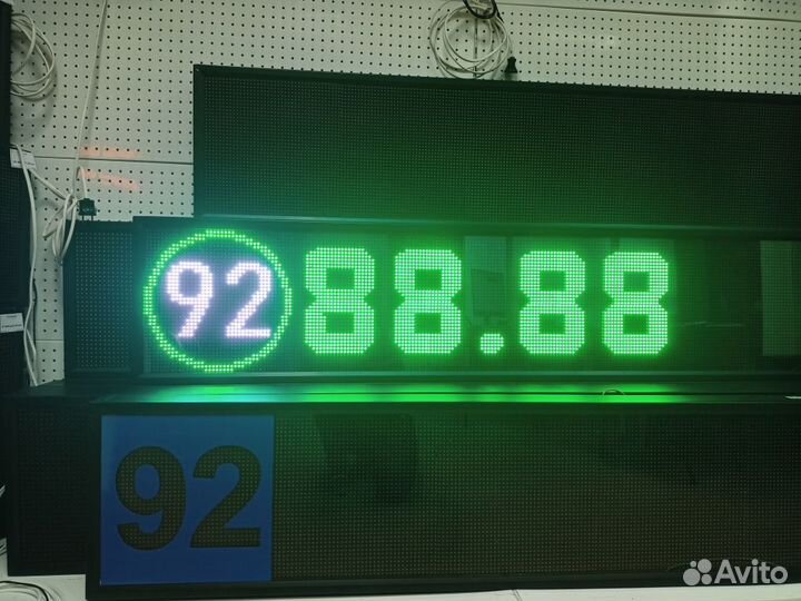 Электронное табло для азс-37*133сm RGB