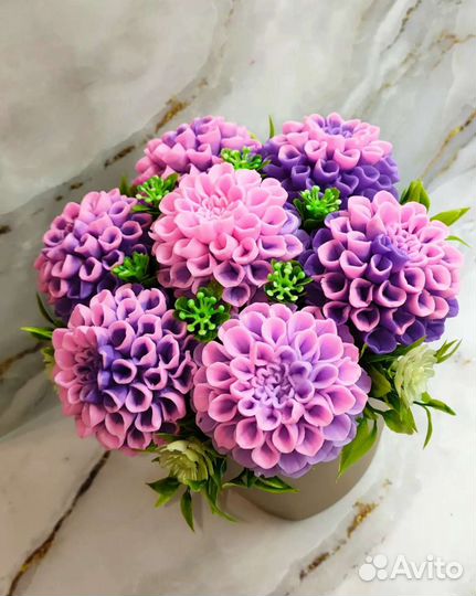 Букет из мыла