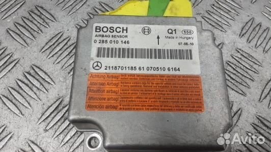 Блок управления airbag mercedes benz E-class W211