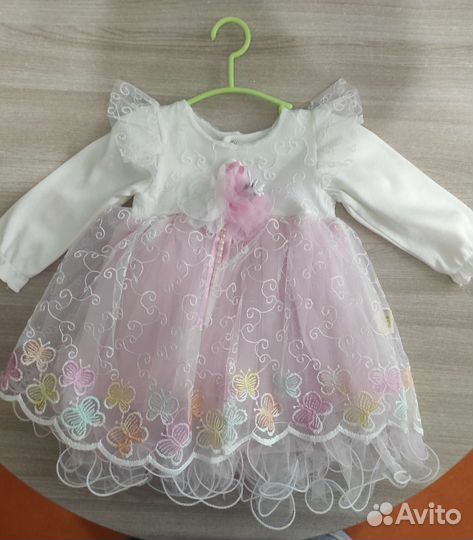 Платье для девочки 68 74