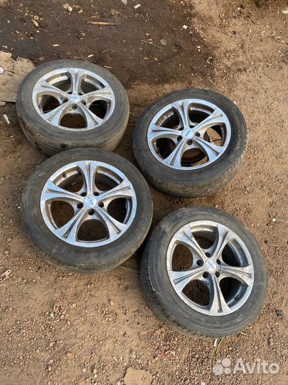 Литье колеса в сборе R16 5x100Carina Corona Golf 4