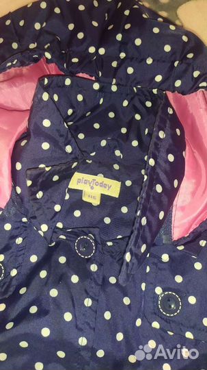 Плащ для девочки 116