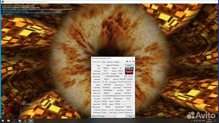 AMD radeon rx 570 4gb