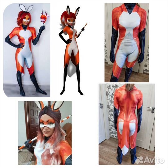 Новый костюм Рена Руж на аниматора (Все размеры)