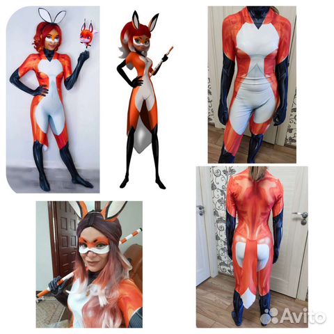 Новый костюм Рена Руж на аниматора (Все размеры)