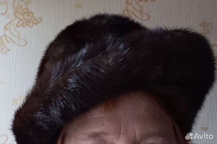 Шапка норковая женская