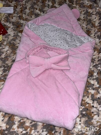 Конверт на выписку одеяло