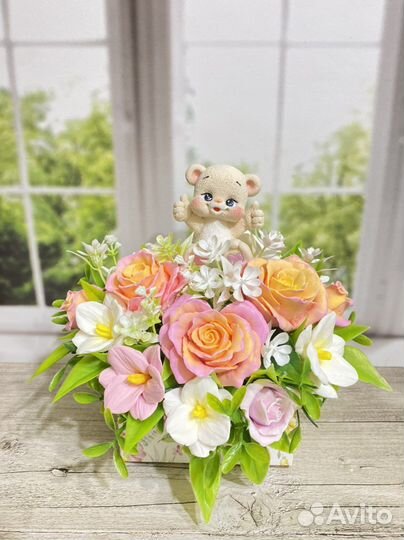 Букет из ароматного мыла к любому празднику