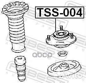 Опора переднего амортизатора TSS004 Febest