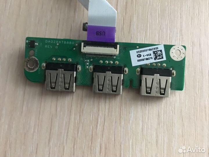 Плата расширения USB ноутбука Acer 5553, 5745