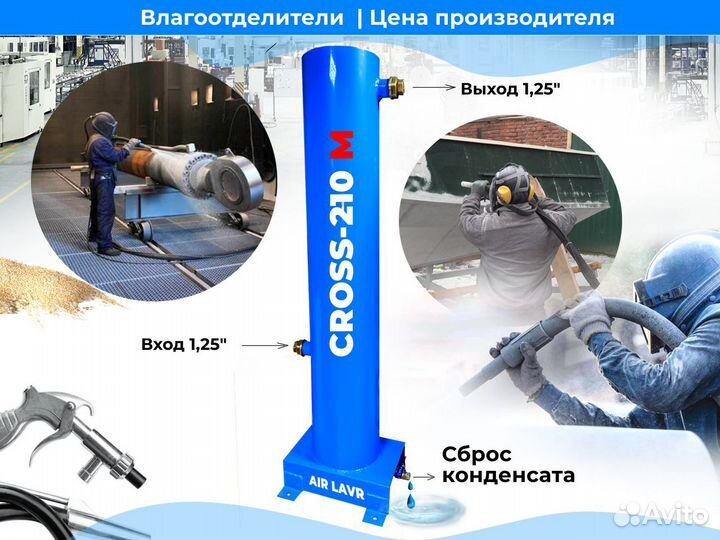 Влагоотделитель 6 м3/мин