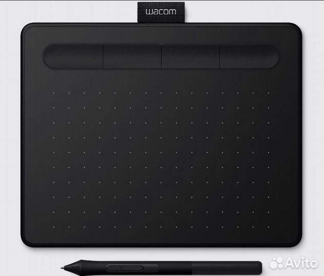 Графический планшет Wacom Intuos S, черный