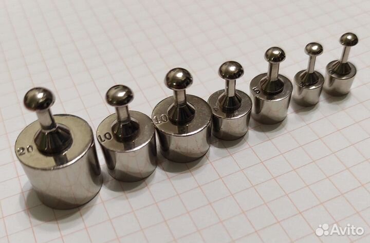 Гирьки весовые эталонные