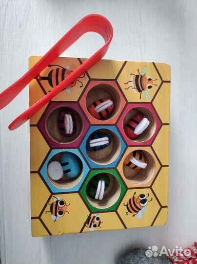 Игра сортировка по цветам Пчелки