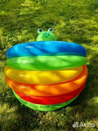 Детский надувной бассейн бу