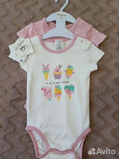 Боди для девочки новое