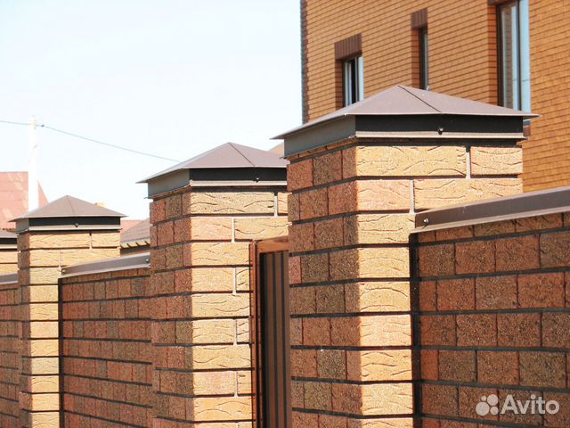 Гибка парапетов, колпаков на забор