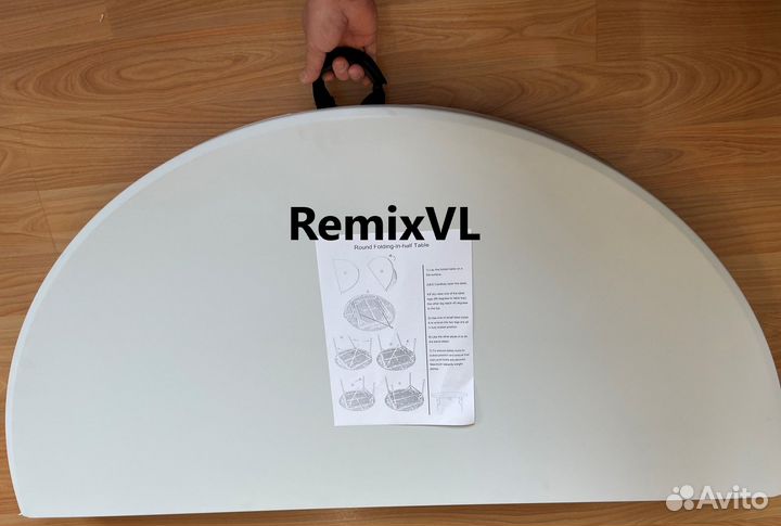 Стол складной туристический круглый + видео обзор