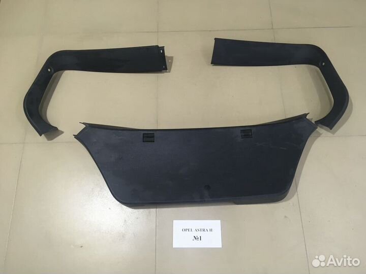 Обшивки и пол багажника Opel Astra H
