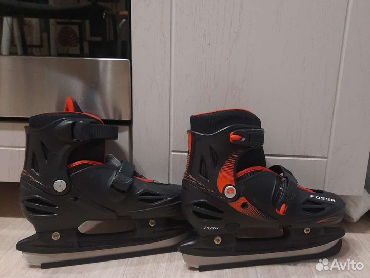 Роликовые коньки и ледовые коньки раздвижные 34-37